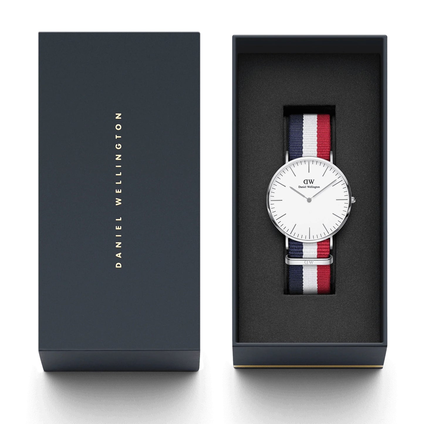 Daniel Wellington Classic Cambridge 40mm argento