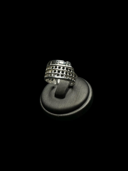 Anello Colosseo argento 925