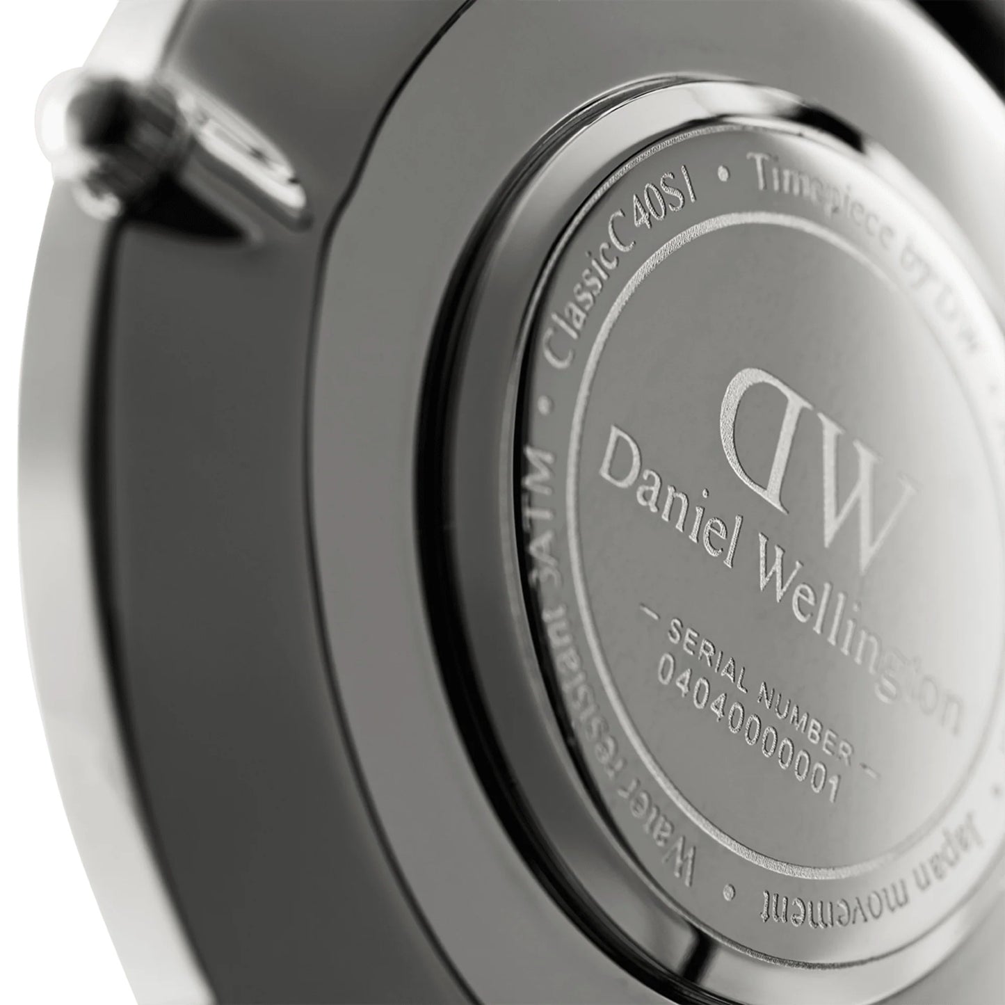 Daniel Wellington Classic Cambridge 40mm argento