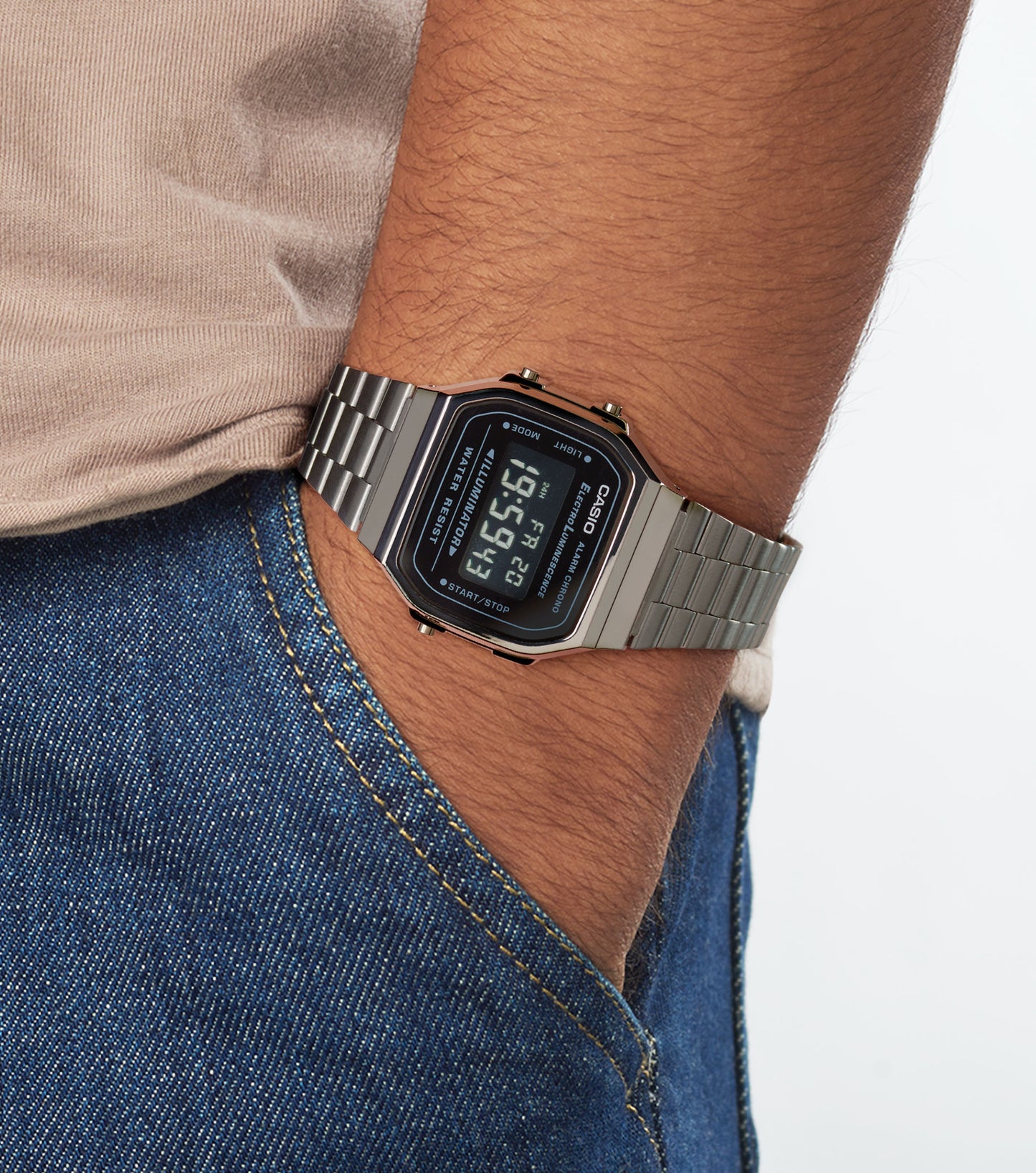 Casio digitale A168WEGG-1B