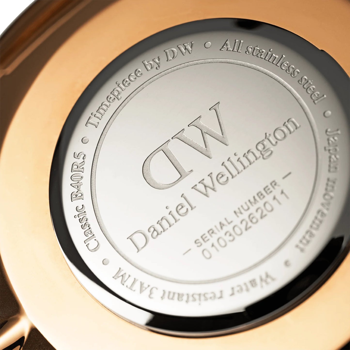 Daniel Wellington Classic Cambridge 36mm oro rosa