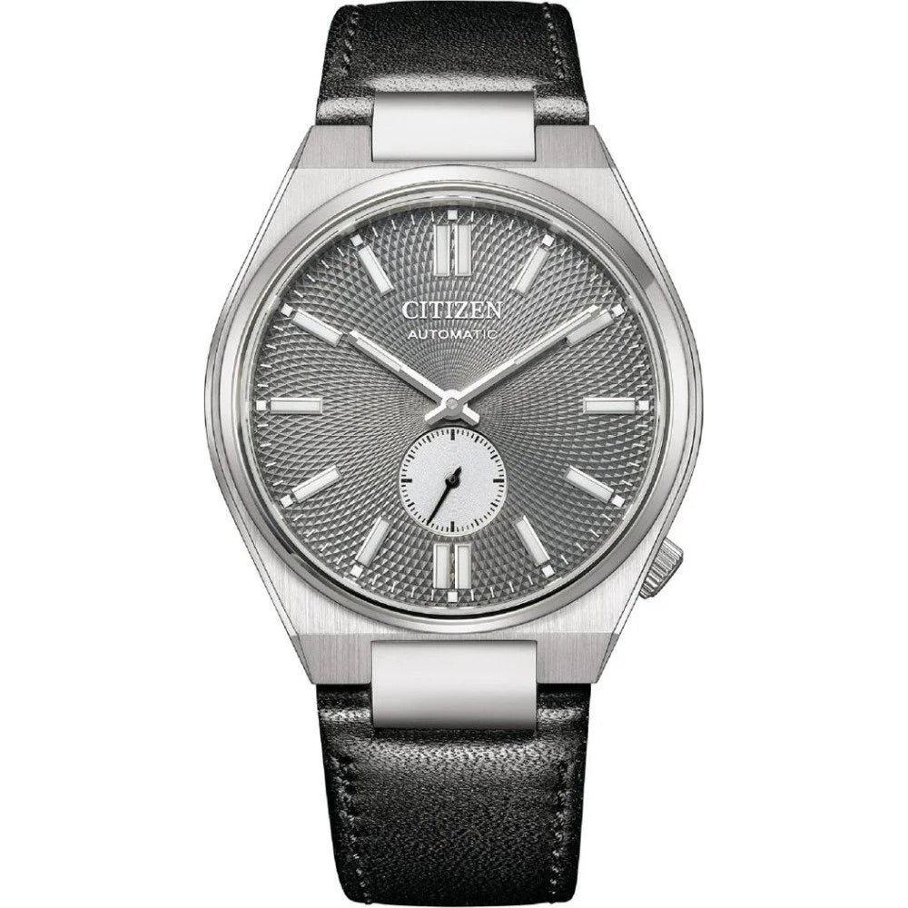 Citizen Tsuyosa NK5010-01H secondi ore 6 Pelle
