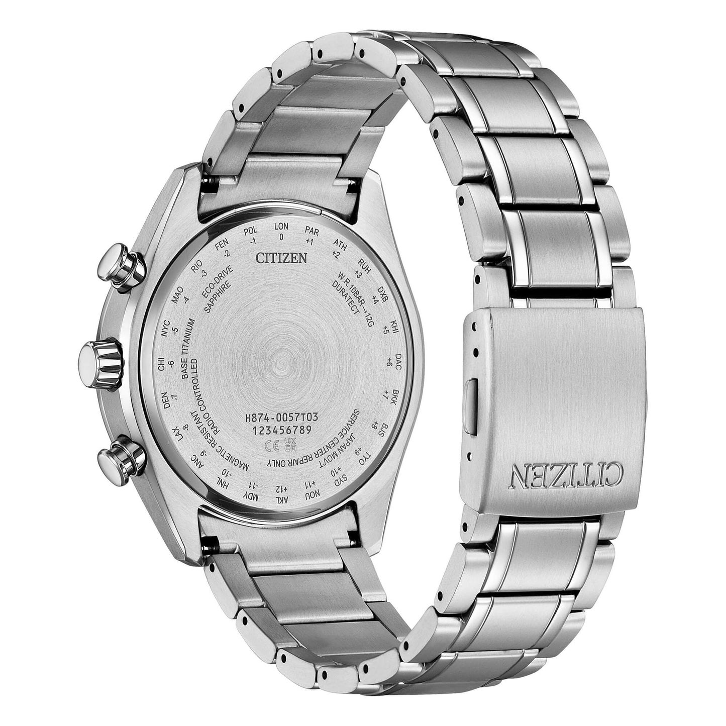 Citizen Tsuki-yomi Moon Phase Radiocontrollato Verde
