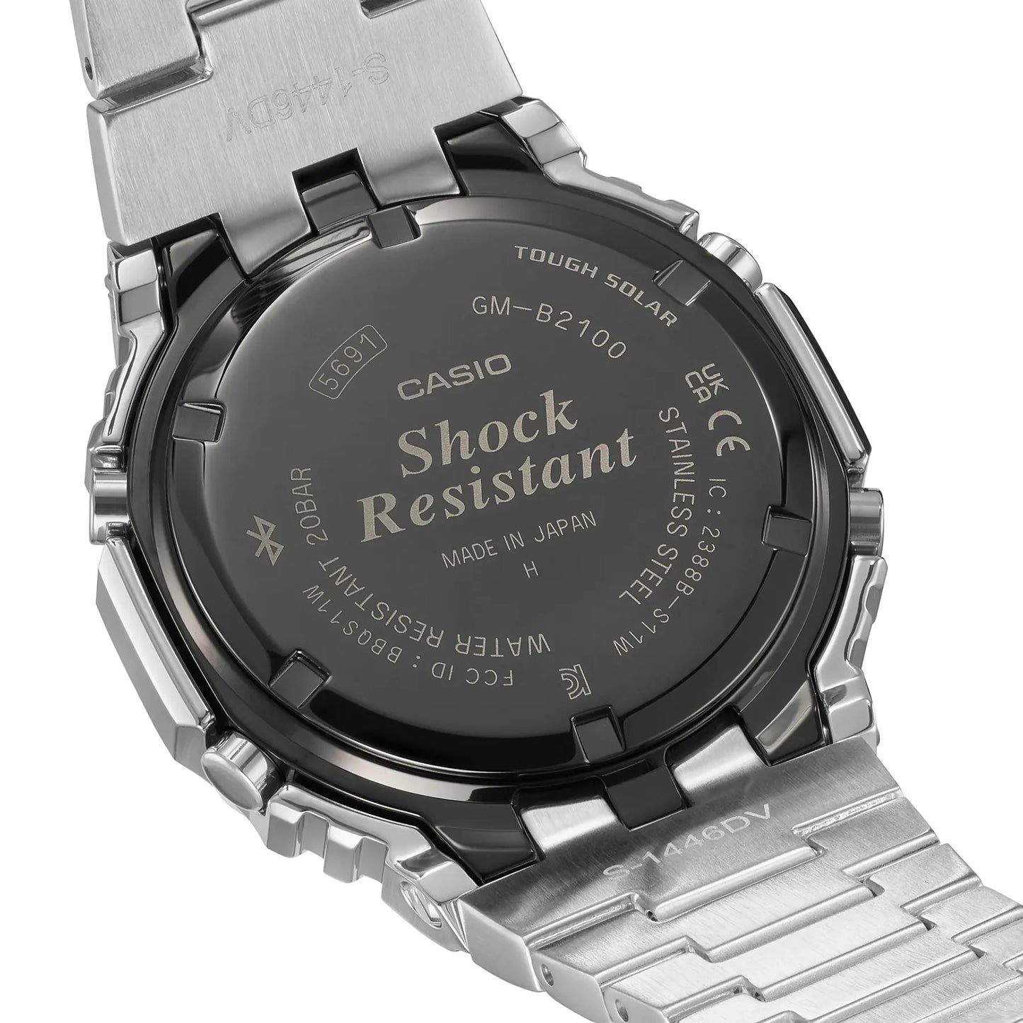 G-shock GM-B100D-1AER Acciaio