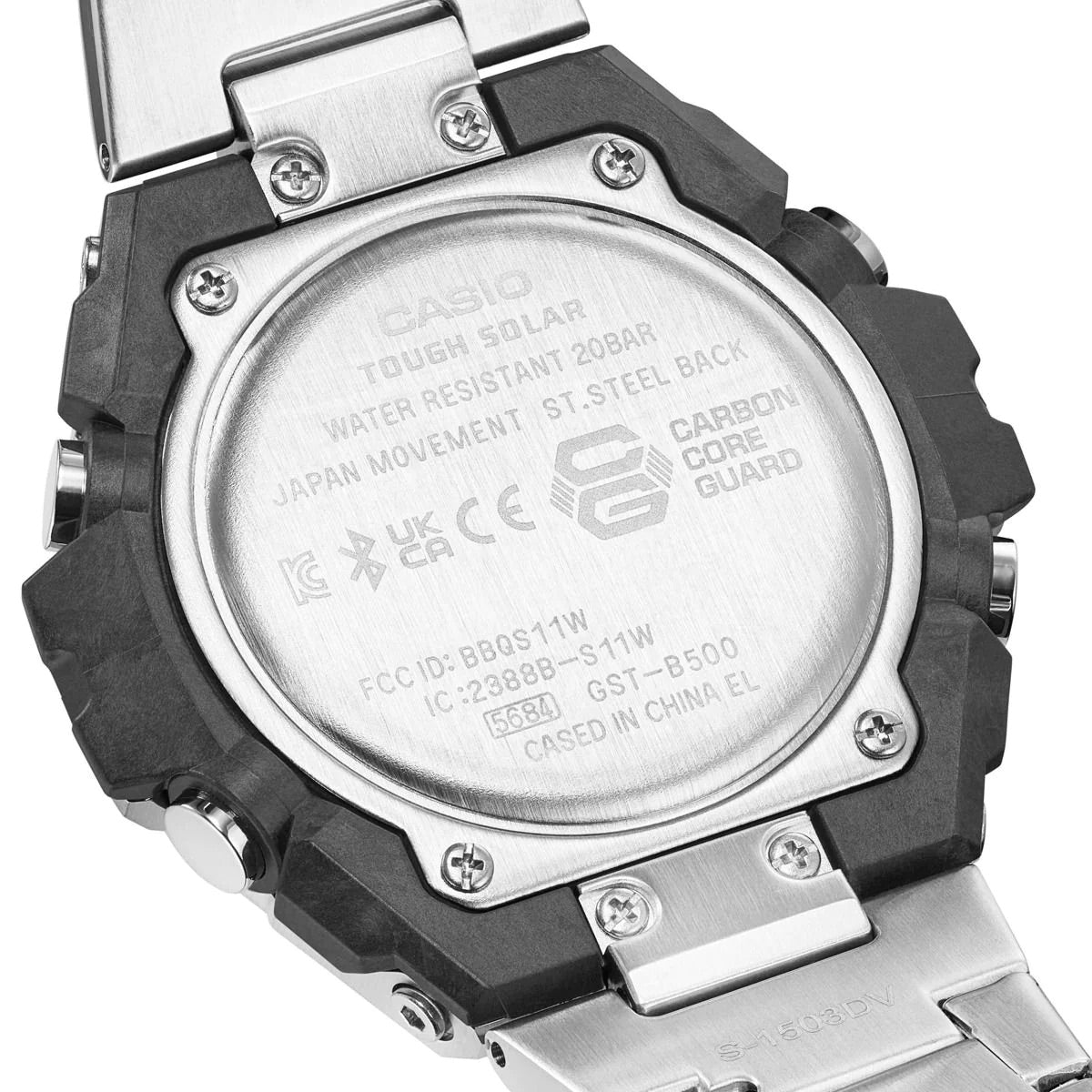 G-shock GST-B500D-1A Acciaio