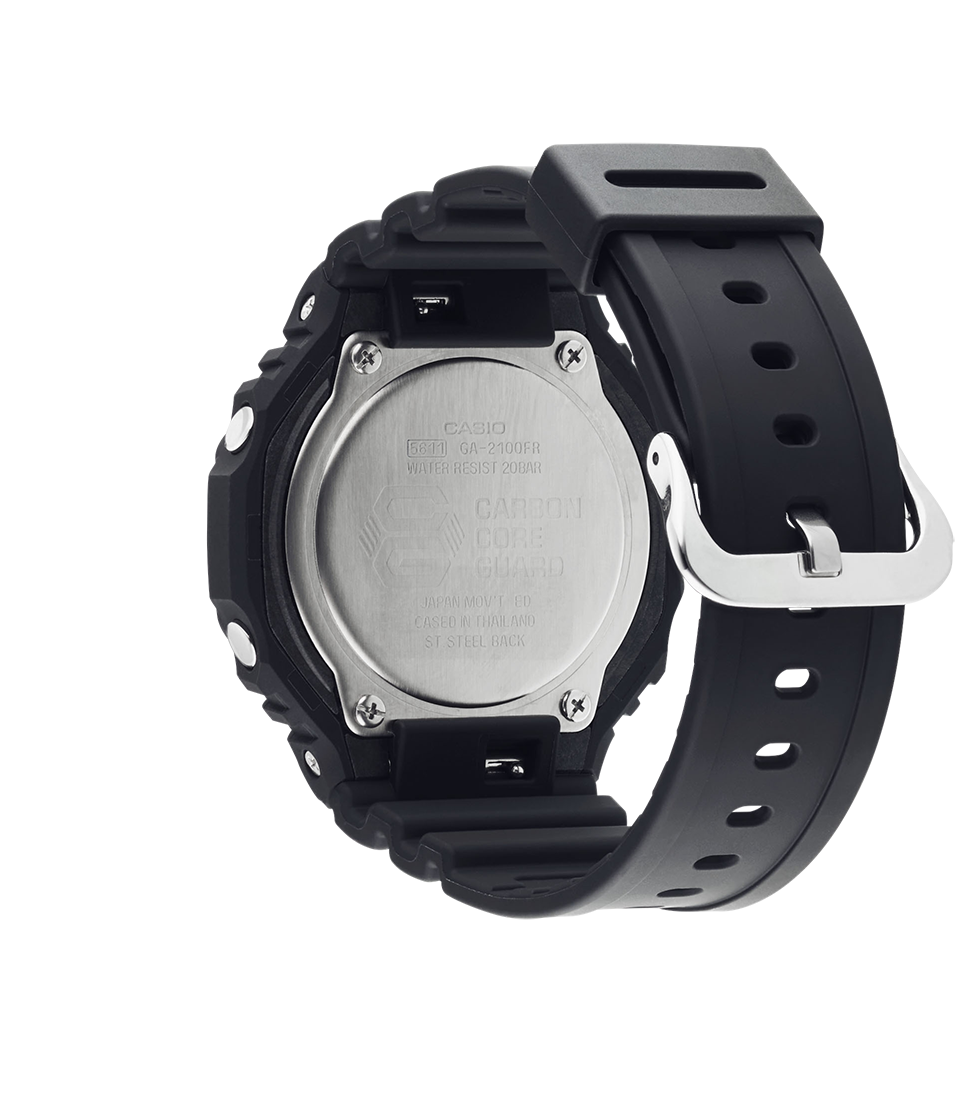 G-SHOCK classic utility black lancette verdi