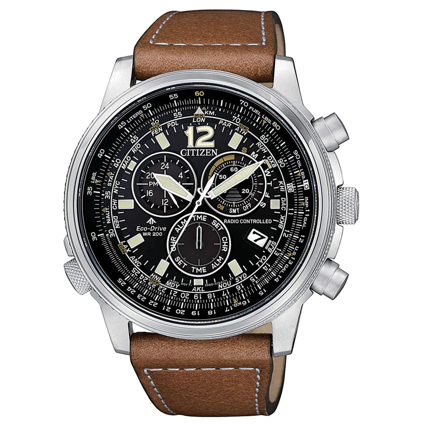Citizen Crono Pilot Acciaio