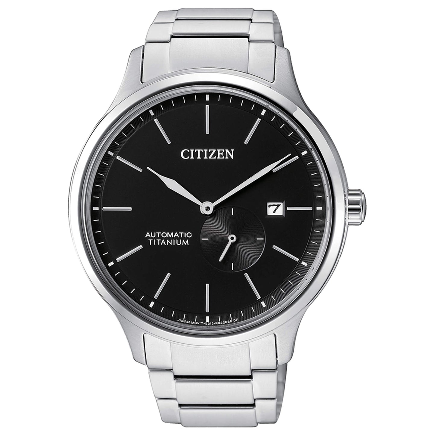 Citizen Automatico Super Titanio secondi decentrati