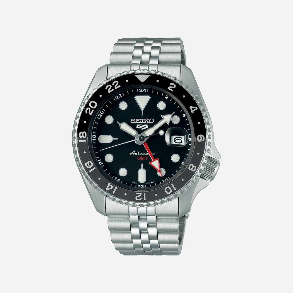 Seiko 5 Sport GMT SSK001K1 nero/grigio