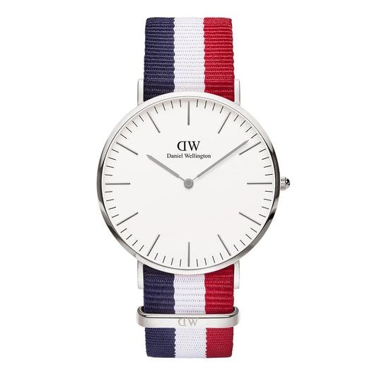 Daniel Wellington Classic Cambridge 40mm argento