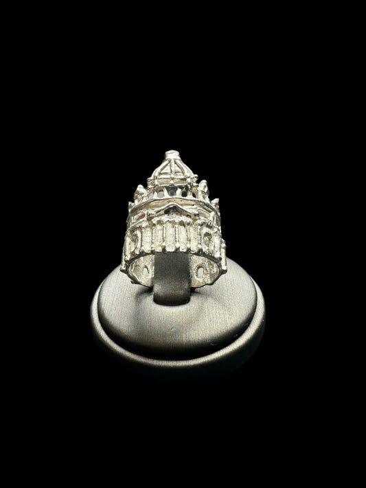 Anello Basilica di San Pietro in argento 925