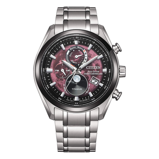 Citizen Tsuki-yomi Moon Phase Radiocontrollato Rosso
