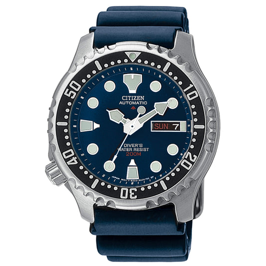Citizen Diver's meccanico NY Gomma