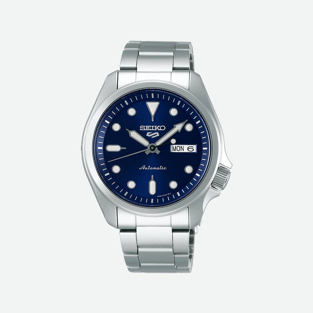 Seiko 5 Sport SRPE53K1 blu acciaio